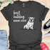 Best bulldog mom ever - V5 - Questioning Drawn T-Shirt